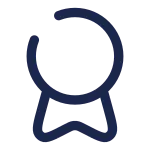 Medal Ribbon SVG Icon